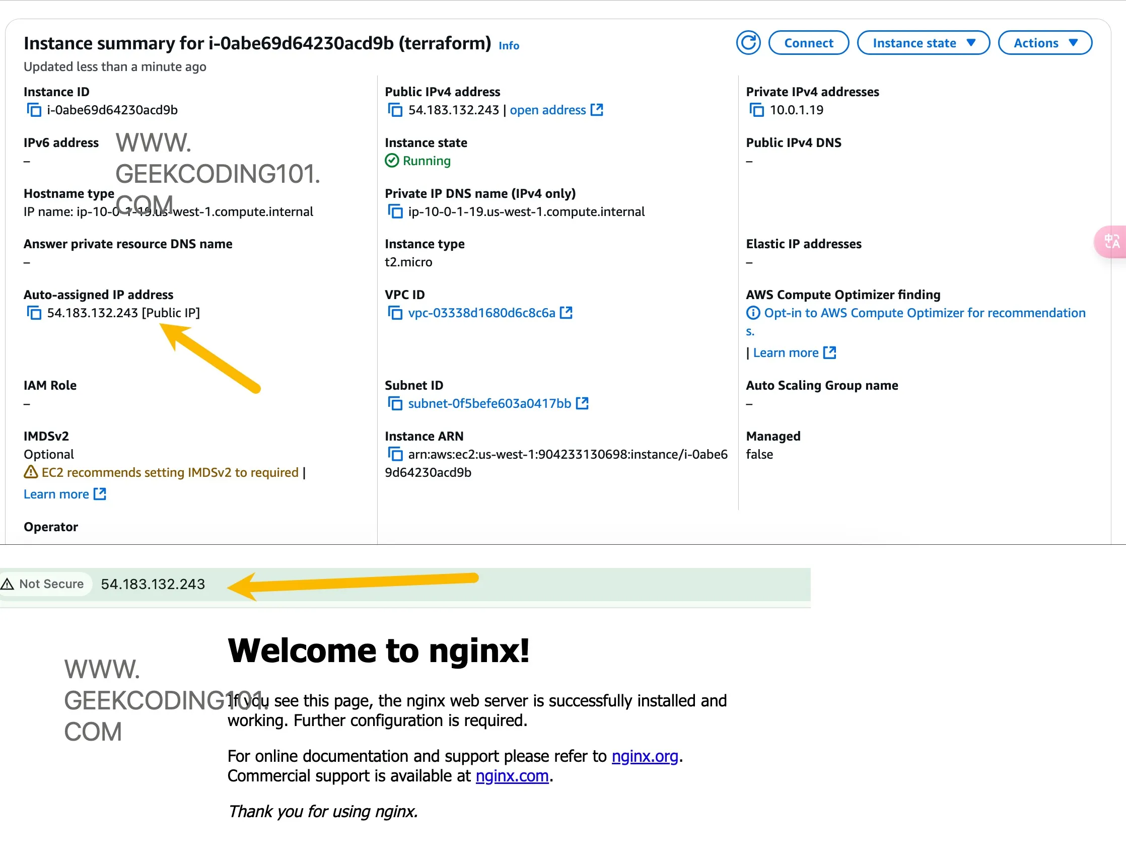 aws-vpc-ec2-demo test nginx aws-vpc-ec2-demo test nginx