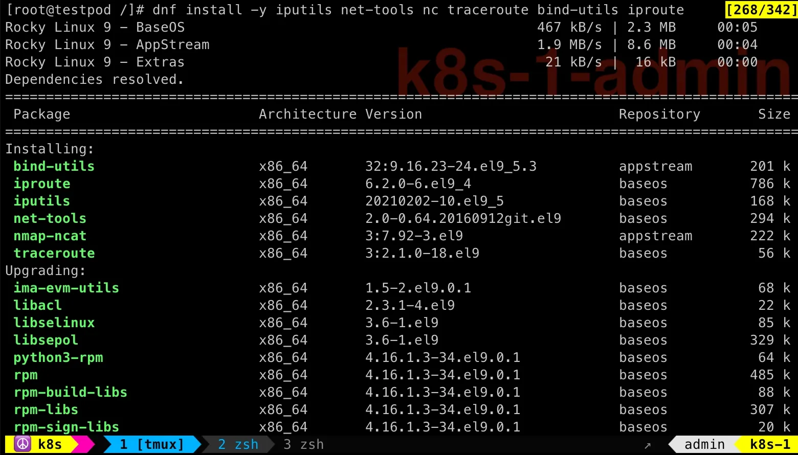 dnf command started working