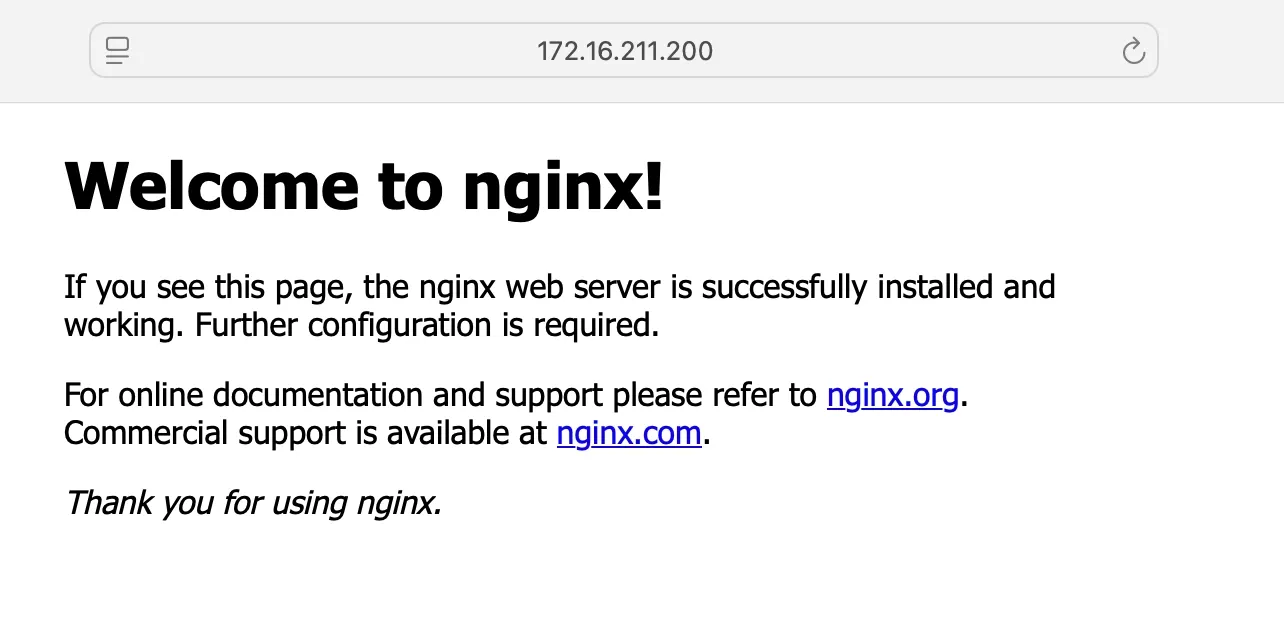 loadbalancer is working in laptop