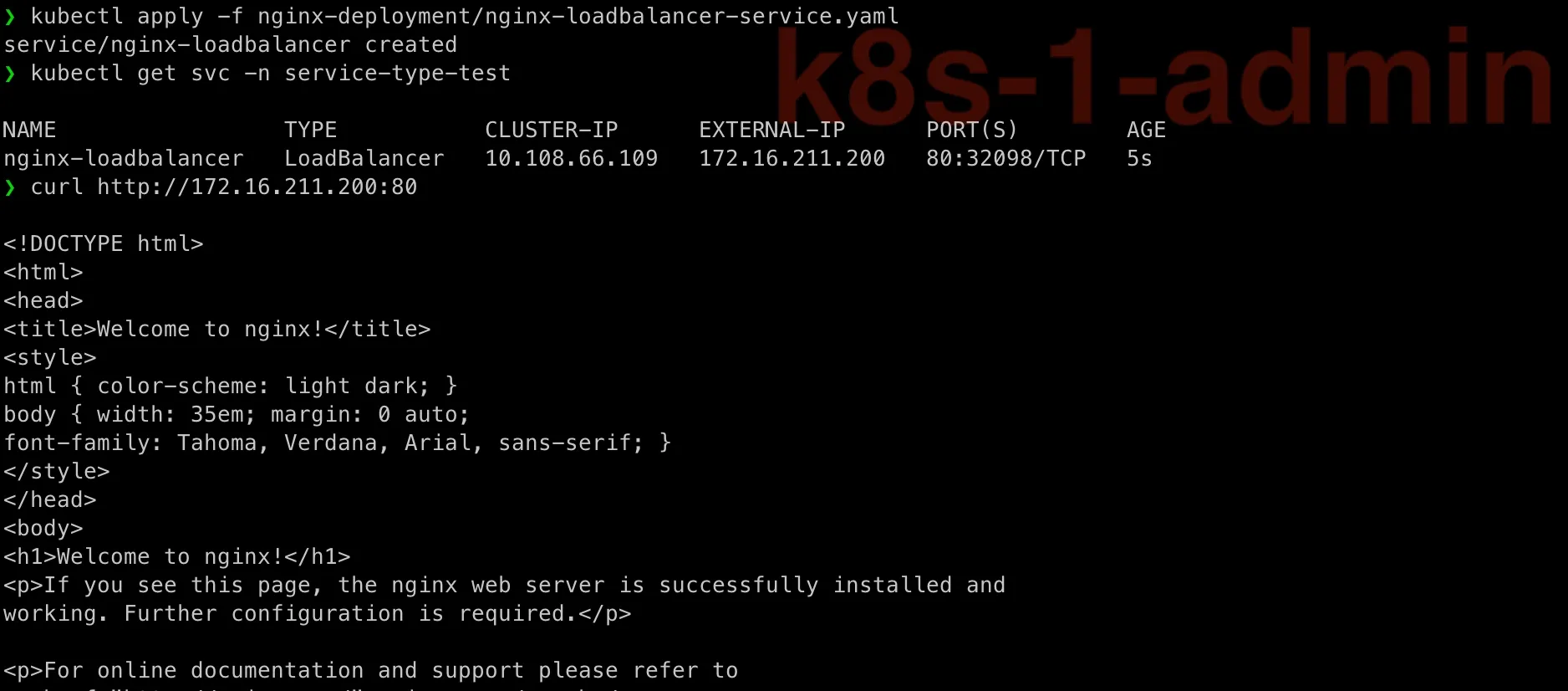 loadbalancer is working